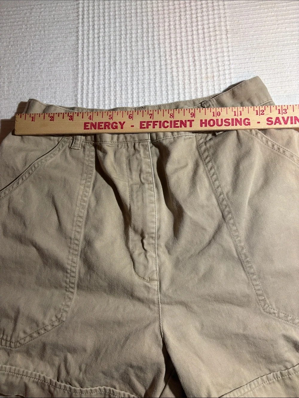 Woolrich High-Rise Women's Casual Khaki Shorts
